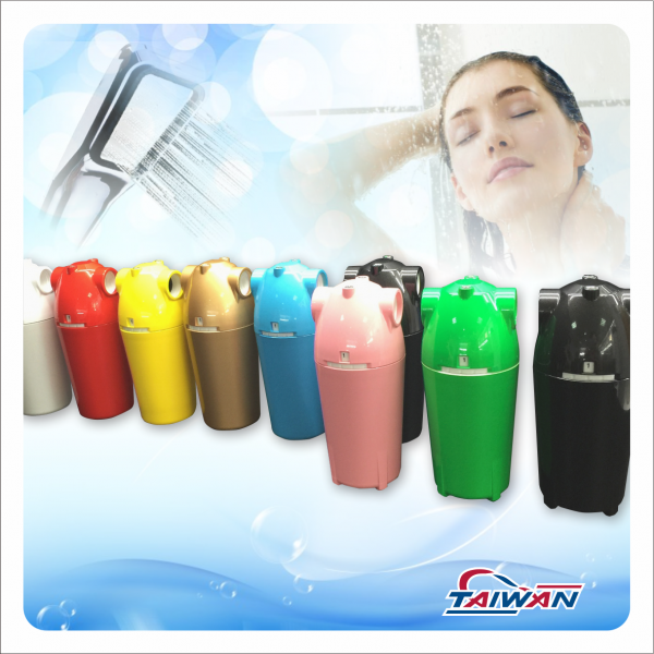 Easy-Change Design Portable Shower Filter to remove Chlorine for SPA Shower Water Filter